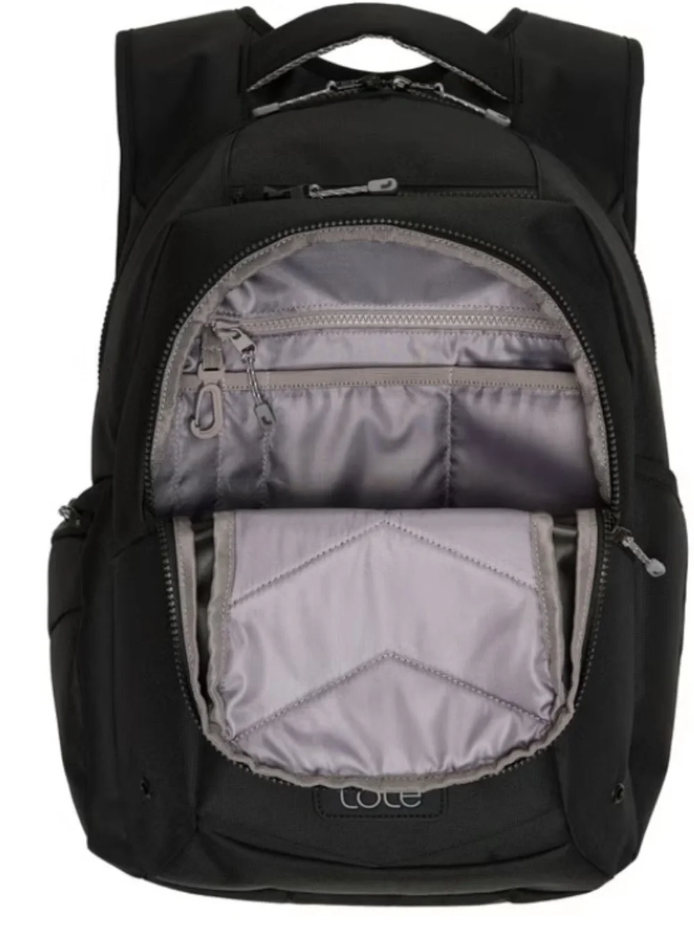 NEW LOLE BLACK QUILTED BACKPACK